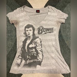 Vintage Ziggy Stardust David Bowie Zion Rootswear Medium Women's T-shirt